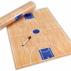 Tactiek poster Basketbal oprolbaar