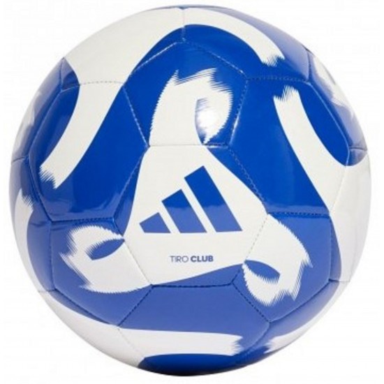 Training Bal Adidas Tiro Club Blauw/Wit - Maat 5