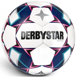 Training Bal Derbystar Tempo TT Wit/Blauw - Maat 5