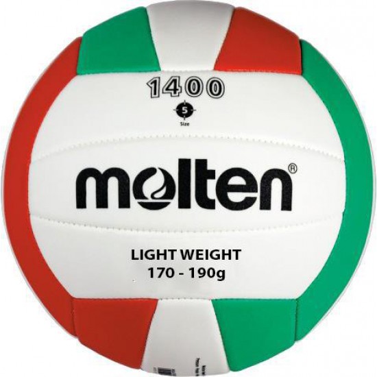 Molten volleybal V5M1400L Maat 5 (180 Gram)