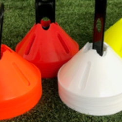 Pro Cone Field Markers (20 stuks) - Diverse kleuren