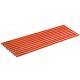 Slalom stangen 2-delig 25mm - 170 cm (Rood)